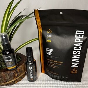 Manscaped bundle, Crop Reviver, Food Duster Cooling, Crop Mop
